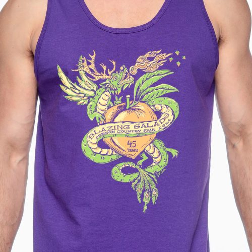 Blazing Salads tank mockup